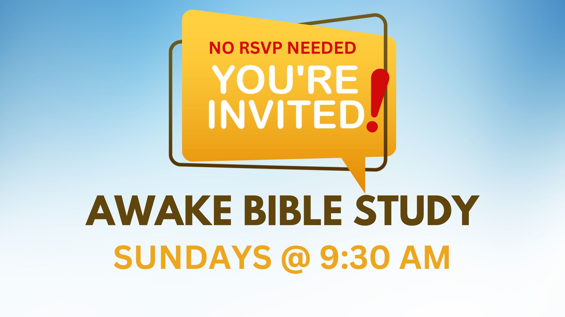 Awake Bible Study | Repairers Church | Olive Branch, MS